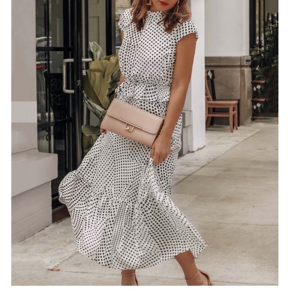 Polka dot dress - Divine Avenue Australia